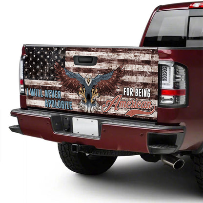 Petthouse | Us Eagle Apologize Tailgate Wrap Decal United State Eagle Tailgate Sticker Truck Decoration