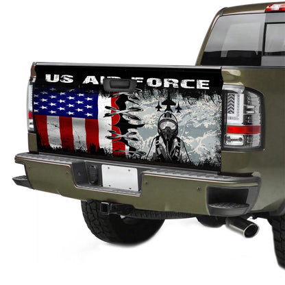 Petthouse | Us Air Force Vinyl Graphic Decal Sticker Patriotic Tailgate Truck Wraps For Memorial Holidays