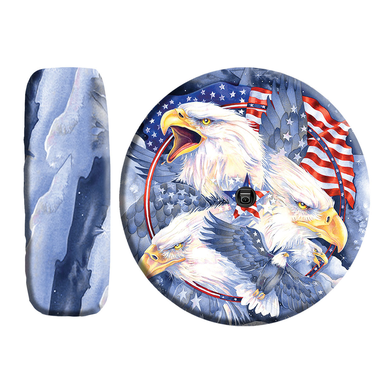 Petthouse | American Eagle Spare Tire Cover Accessories Us Eagle Bird Truck Decoration 4th Of July Gift