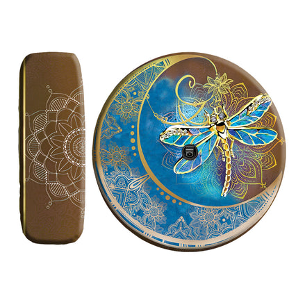 Petthouse | Beautiful Dragonfly Moon Mandala Spare Tire Cover Truck Decoration Gift For Family