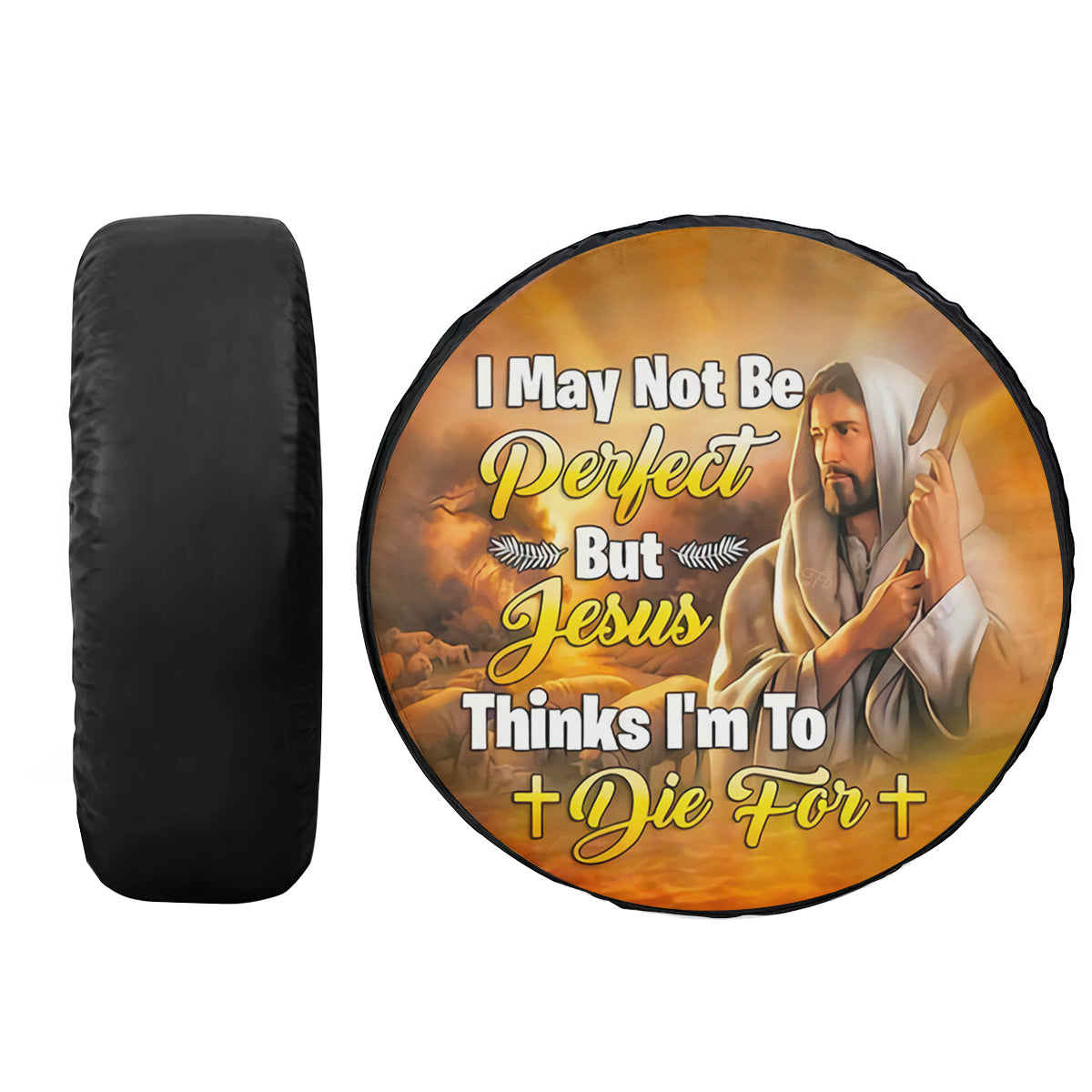 Petthouse | Jesus God Tire Cover Jesus Savior Tire Cover Christian Tire Cover Christ God Tire Cover Car Decor