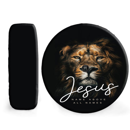 Petthouse | Lion Jesus Spare Tire Cover Jesus Name Abobe All Names Christian Gift Decor Car