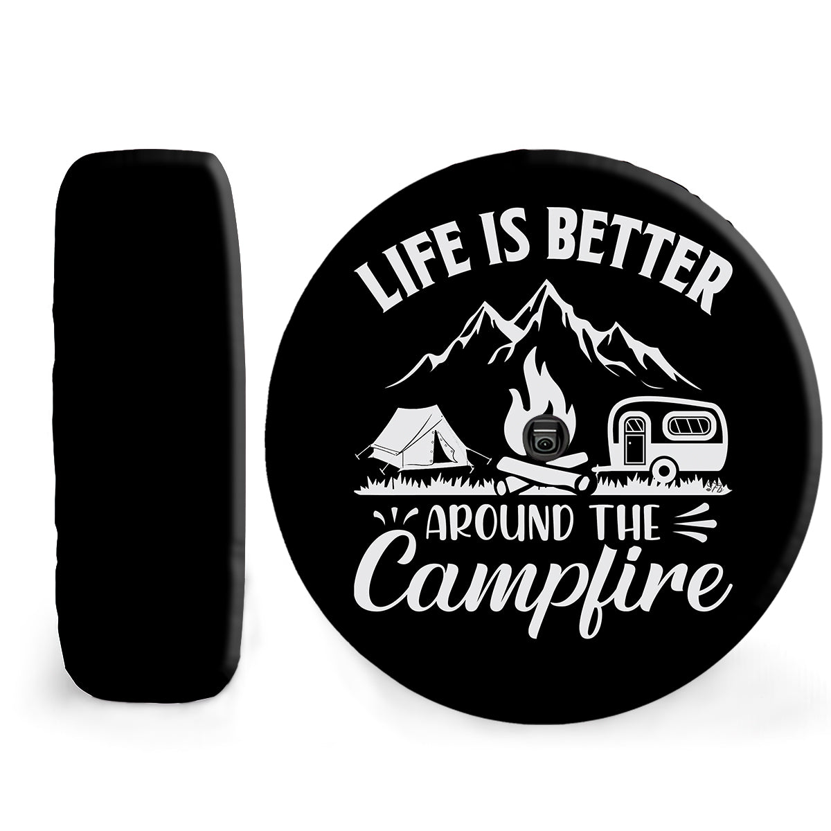 Petthouse | Campfire Spare Tire Cover Car Camping Wheel Tire Cover New Car Gift Tire Wheel Protector