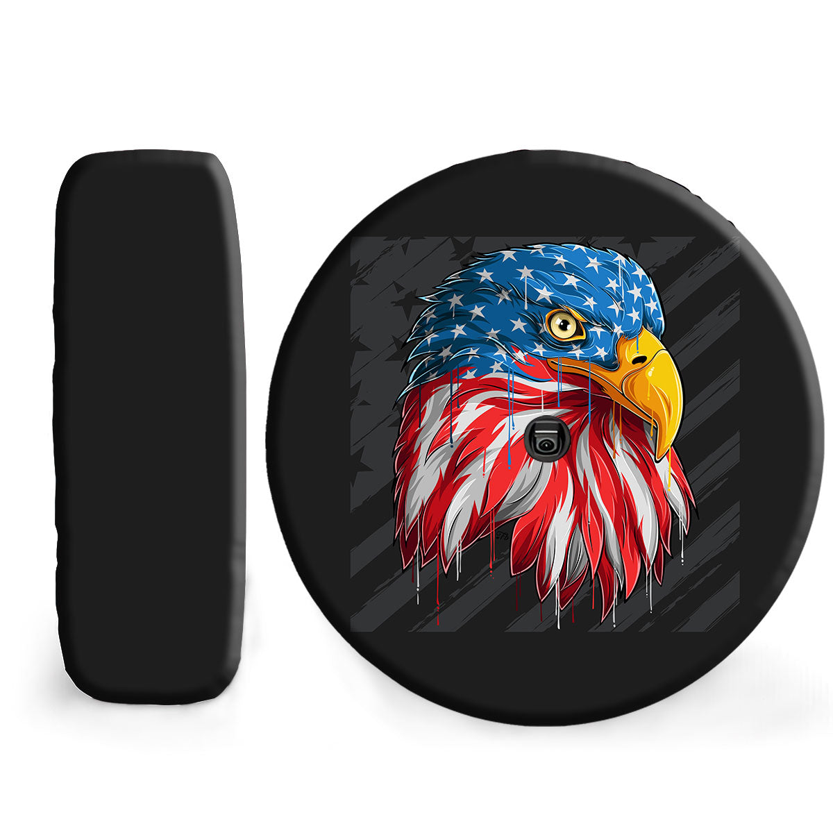 Petthouse | American Eagle Spare Tire Cover American Flag Tire Cover Patriot Wheel Cover Car Accessories