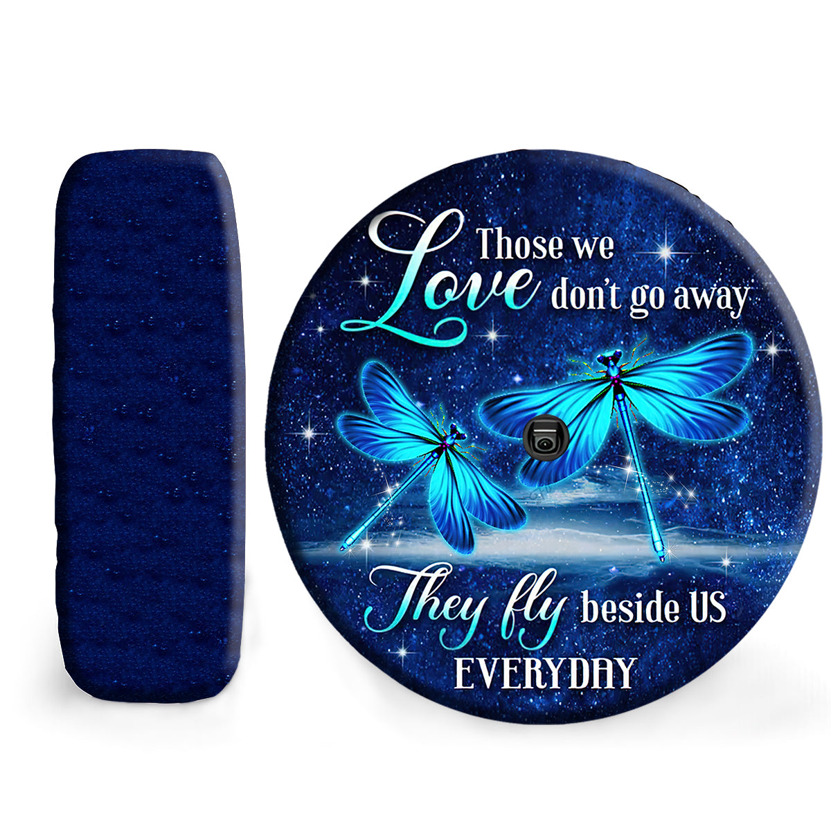 Petthouse | Dragonfly Spare Tire Cover Sympathy Gifts Tire Protector Wheel Cover New Car Gift Memorial