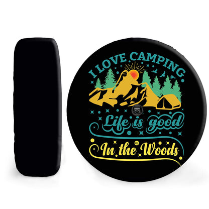 Petthouse | Camping Spare Tire Cover I Love Camping Wheel Cover Camping Design Back Tire Cover Camper Gift