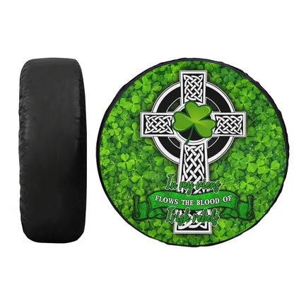 Petthouse | Irish St Patrick Day Spare Wheel Cover Blood Of Irish Rebels Protective Wheel Covers Dustproof