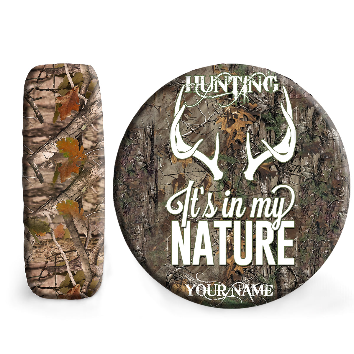 Petthouse | Hunting Camo Deer Skull Spare Tire Cover Hunting Is My Nature Tire Cover Hunter Gift Deer Hunting