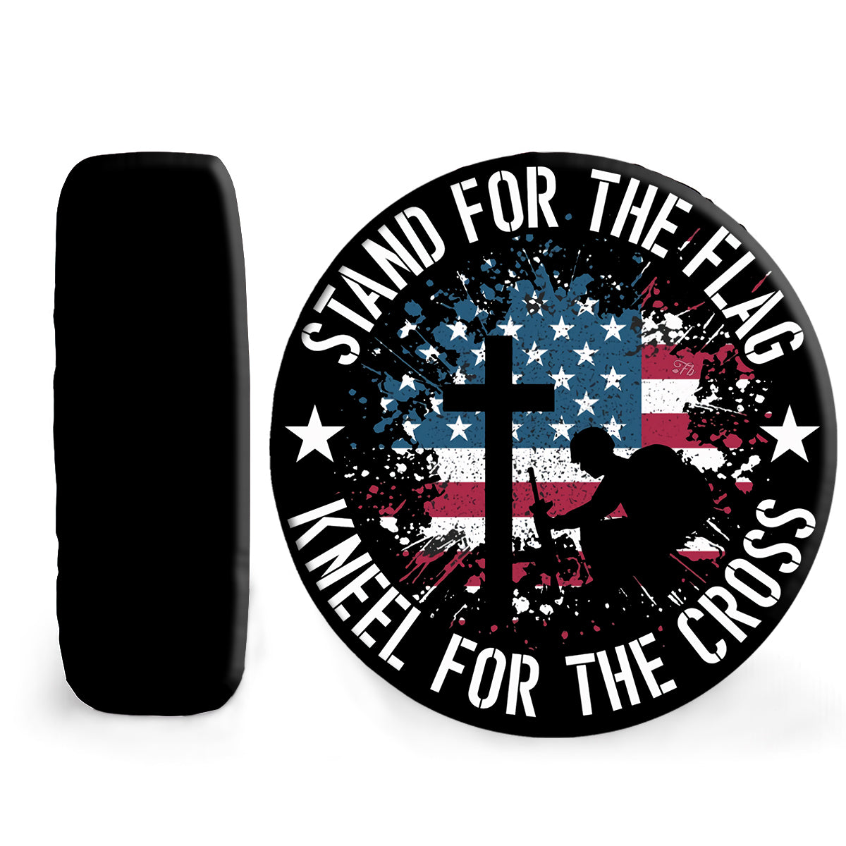 Petthouse | Veteran Spare Tire Cover Stand For The Flag Wheel Cover American Veteran Honor The Title