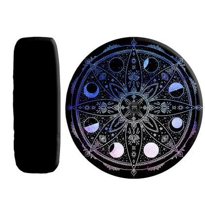 Petthouse | Mandala Phases Moon Circle Spare Tire Cover Truck Decoration Gift For Dad