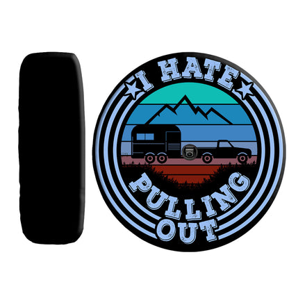 Petthouse | Camping I Hate Pulling Out Spare Tire Cover Adventure Camp Mountain Truck Decoration Campers Gift