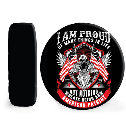 Petthouse | American Patriot, Eagle Spare Tire Cover I Am Proud Being An American Patriot