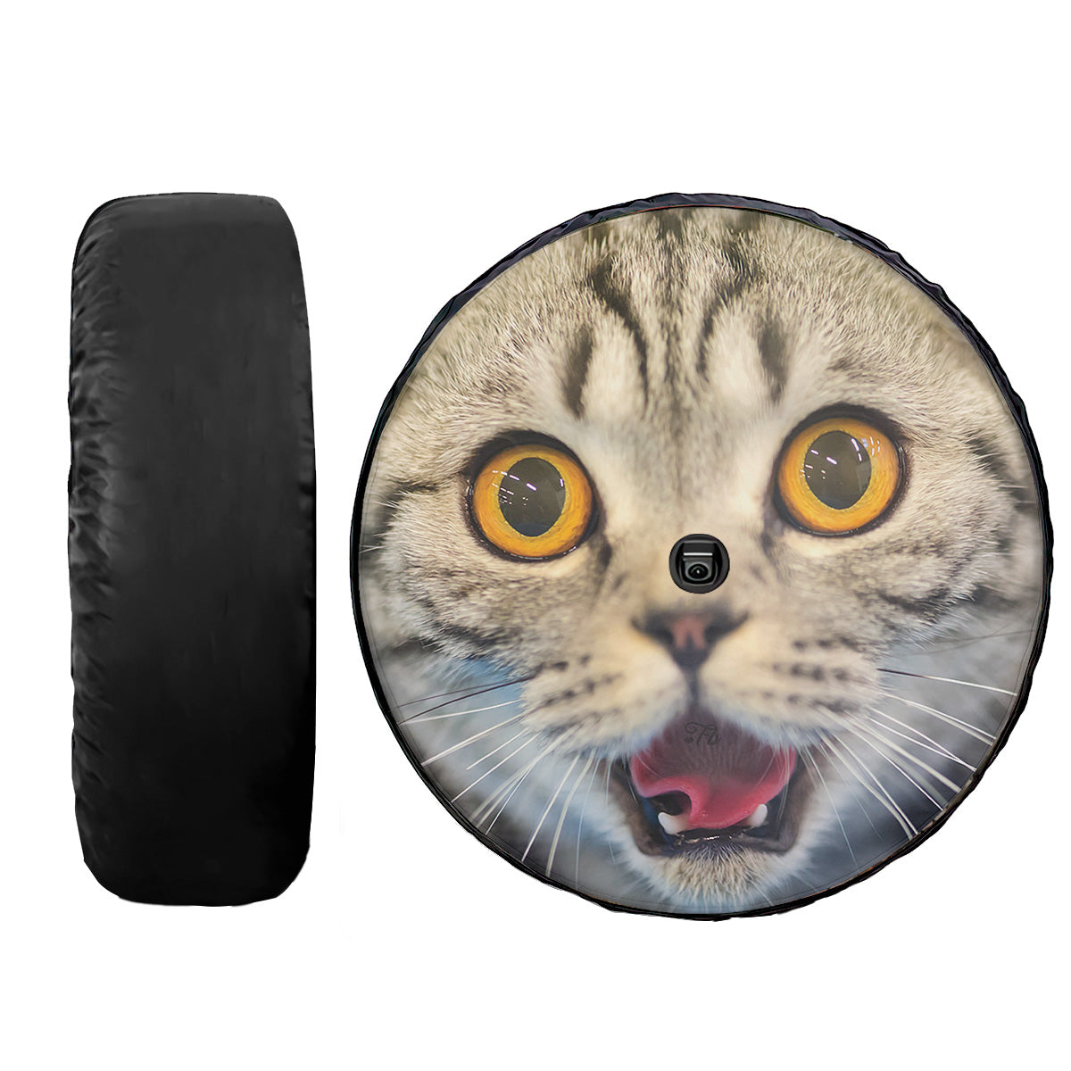 Petthouse | Tire Covers Funny Surprise Cat Spare Wheel Cover For Cat Cat Lovers Gifts Car Accessories