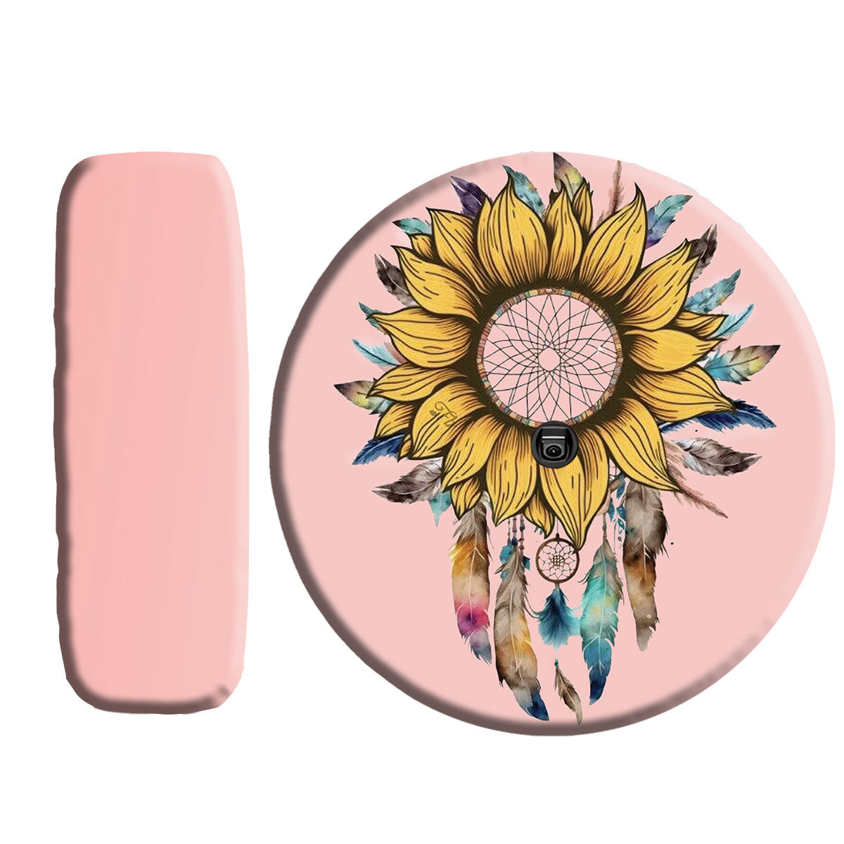 Petthouse | Sunflower Dreamcatcher Spare Tire Cover Sunflower Floral Truck Decoration Gift For Family