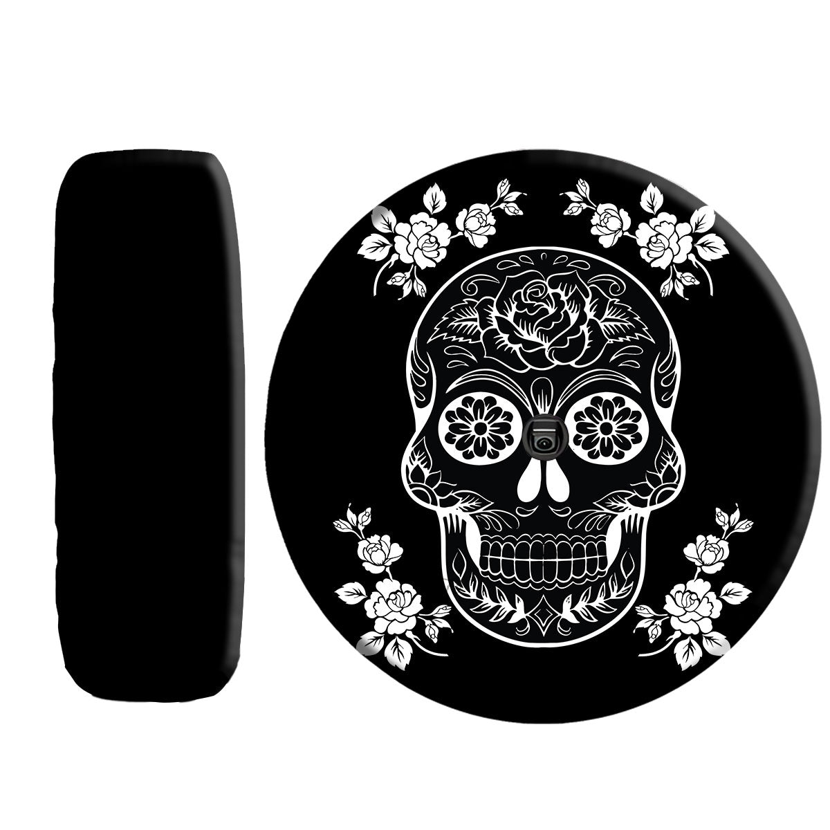 Petthouse | Sugar Skull Spare Tire Cover Happy Halloween's Day Truck Decoration Friends Gift