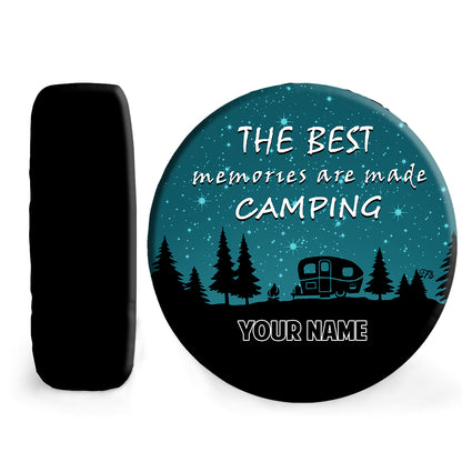 Petthouse | Customized Spare Tire Cover The Best Memories Tire Cover Camping Tire Cover Camping Soul Gift