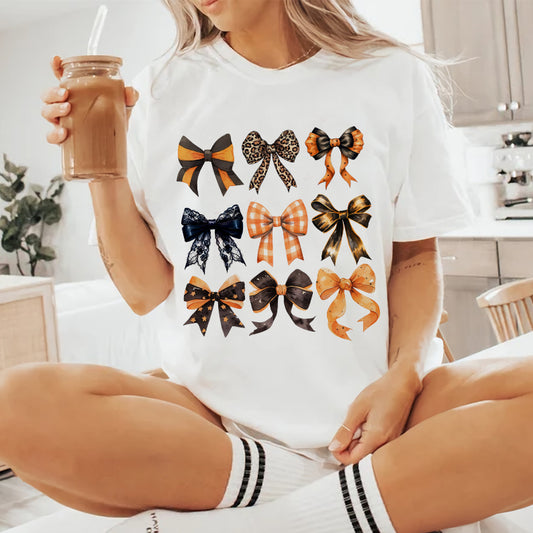 Petthouse | Coquette Halloween Shirt, Girly Halloween Spooky Season Tshirt, Halloween Spooky Vibes