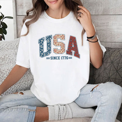 Petthouse | Usa Retro America Shirt, 4th Of July Patriotic Independence Day Shirt, Usa Since 1776 Shirt