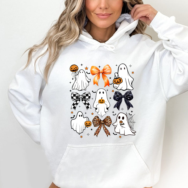 Petthouse | Coquette Halloween Shirt, Cute Ghost Pumpkin Shirt, Spooky Season Social Club Shirt