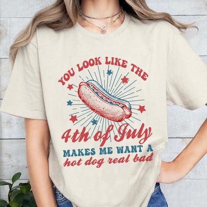 Petthouse | You Look Like The 4th Of July Shirt, America Retro Tshirt, Independence Day 1776