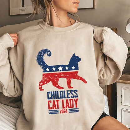 Petthouse | Childless Cat Lady Shirt, 2024 Childless Cat Ladies Tshirt, Cat Mom Shirt, Comma La Cat