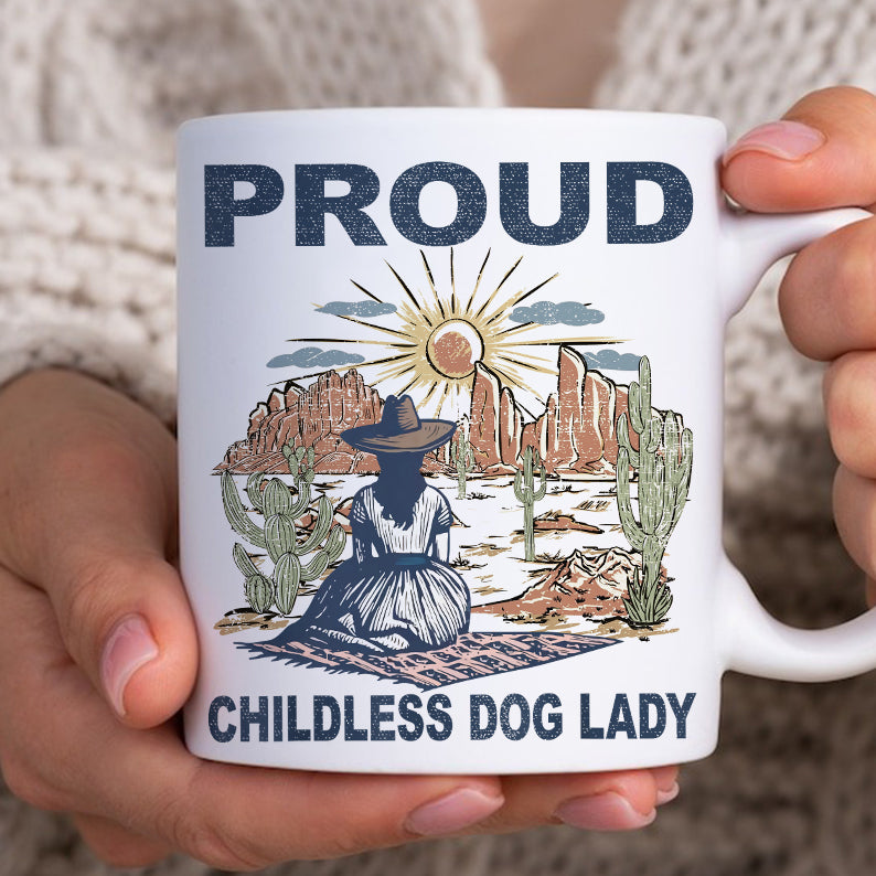 Petthouse | Childless Dog Lady Shirt, Proud Childless Dog Lady Shirt, Dog Lady Shirt, Dog Mom Tee