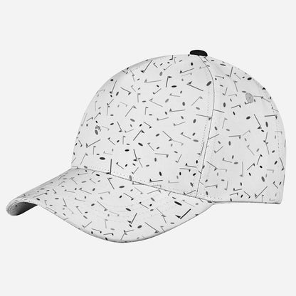 Petthouse | Golf Sports Golf Club Simple Pattern Cap Love Golf Classic Hat Golf's Lovers Gift Athletes Gift Cap