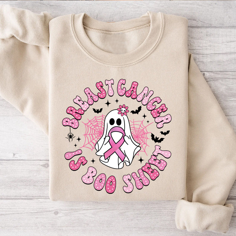 Petthouse | Breast Cancer Is Boo Sheet Halloween Shirt , Retro Breast Cancer, Breast Cancer Awareness