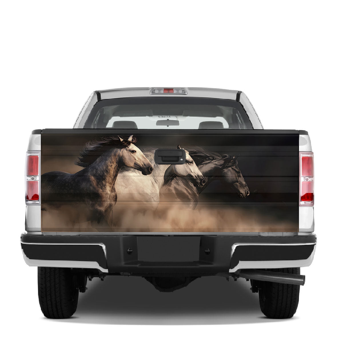 Petthouse | Horse Wildlife Tailgate Wrap, Running Horse Tailgate Wrap, Horse Lover Gift, Horse Decal