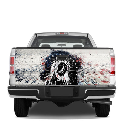 Petthouse | Jesus Art Tailgate Wrap, Jesus Painting Tailgate Wrap, Jesus Believer Gift, Christian Gift