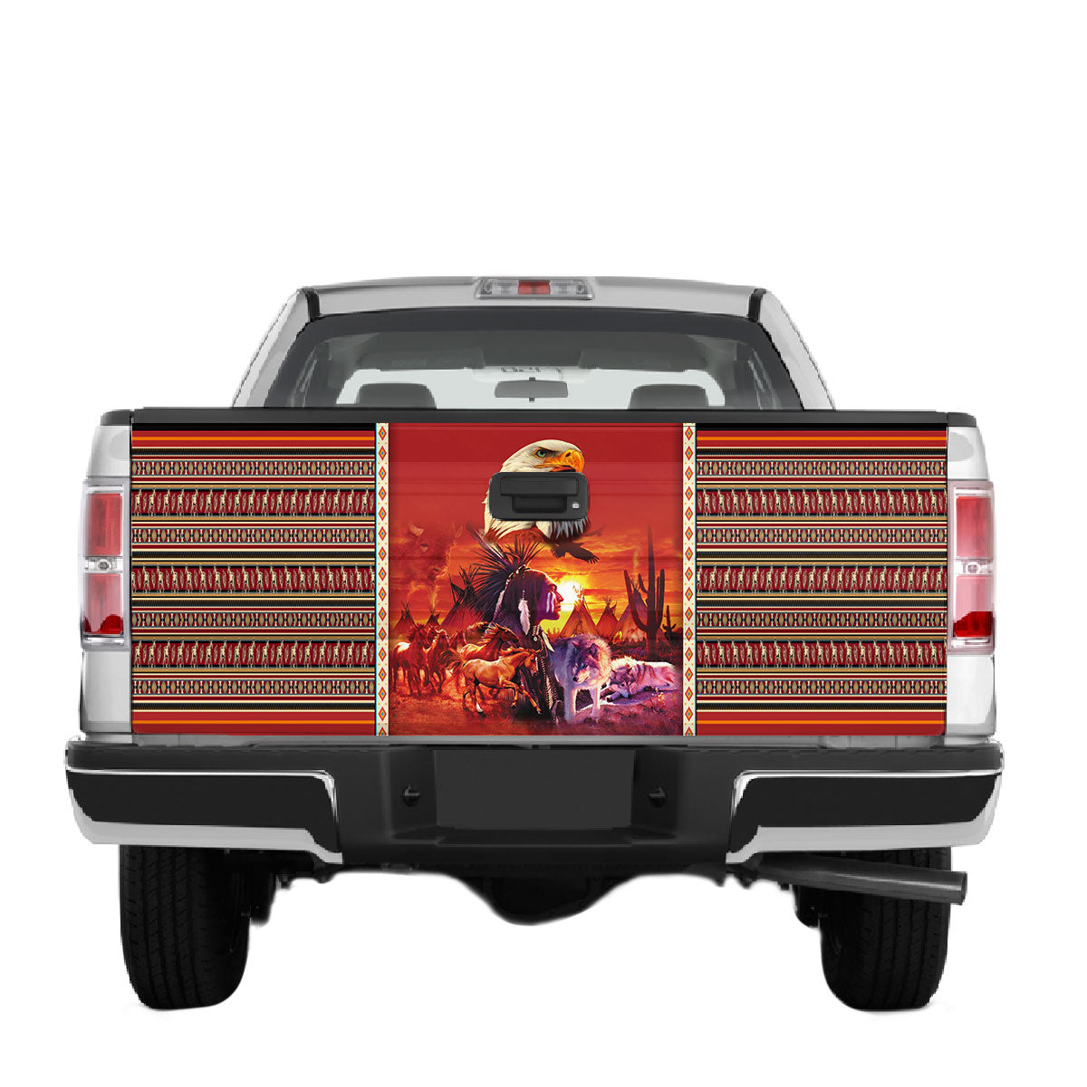 Petthouse | Truck Decals Native American   Truck Tailgate Decal Sticker Wrap Car Rear Window Sticker Native