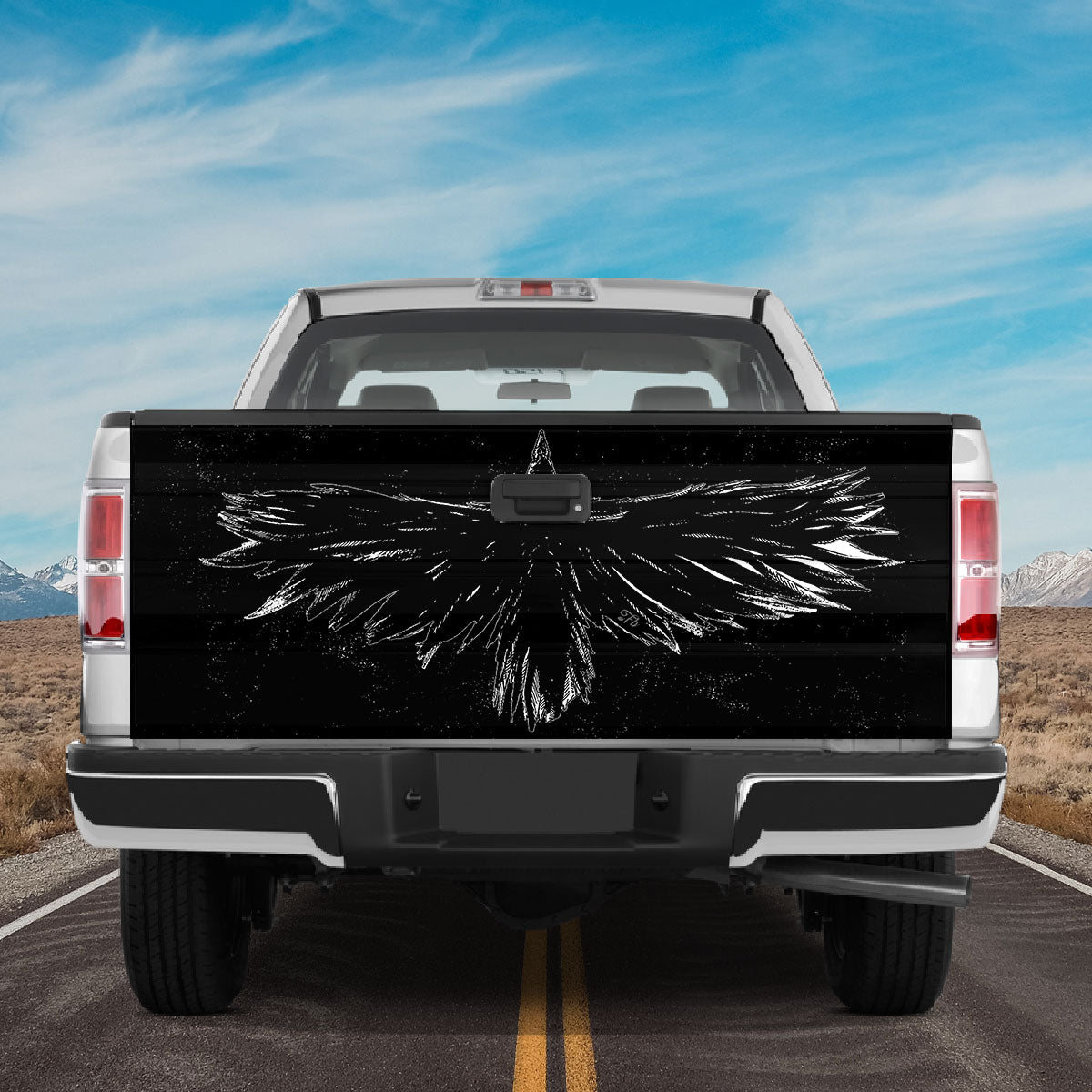 Petthouse | Eagle Tailgate Wrap, Eagle Art Tailgate Wrap, American Pride Tailgate Wrap, Husband Gift