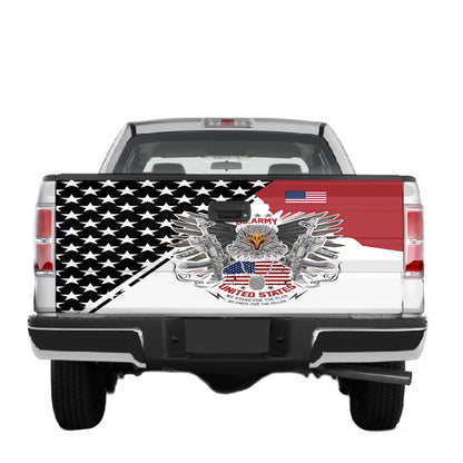 Petthouse | Truck Tailgate Wrap Eagle United States American Flag Tailgate Wrap American Patriot Accessories