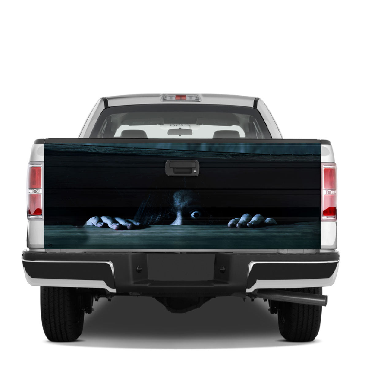 Petthouse | Scary Zombie Horror Ghost Woman Death Halloween Tailgate Wrap Vinyl Graphic Decal Sticker