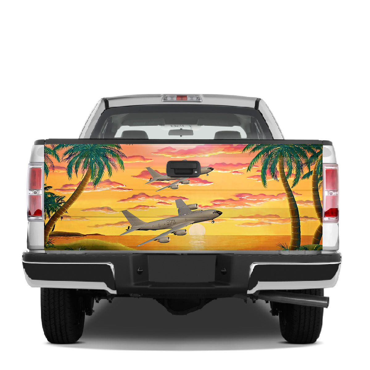 Petthouse | Plane Traveling Wrap Hawaii Travel Wrap Summer Vacation Cover Sunset Ocean Cover Car Decoration