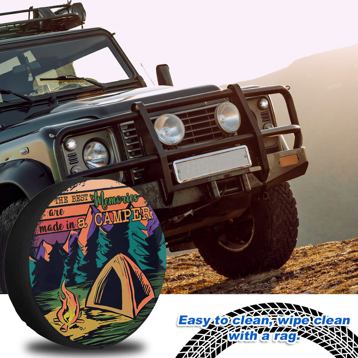 Petthouse | The Best Memories Are Made In A Camper Spare Tire Cover Camping Wheel Cover New Car