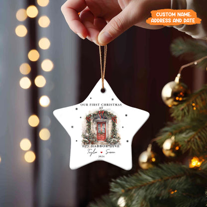 Petthouse | Personalized New Home Ornament, Christmas Ornament 2025, Our First Christmas In New Home