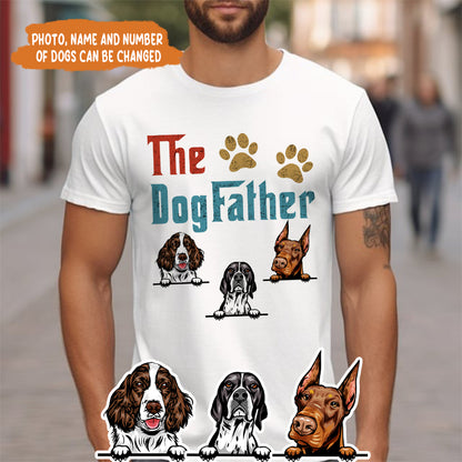 Petthouse | Custom Dog The Dog Father Shirt, Dog Dad Lovers Gift, Father's Day