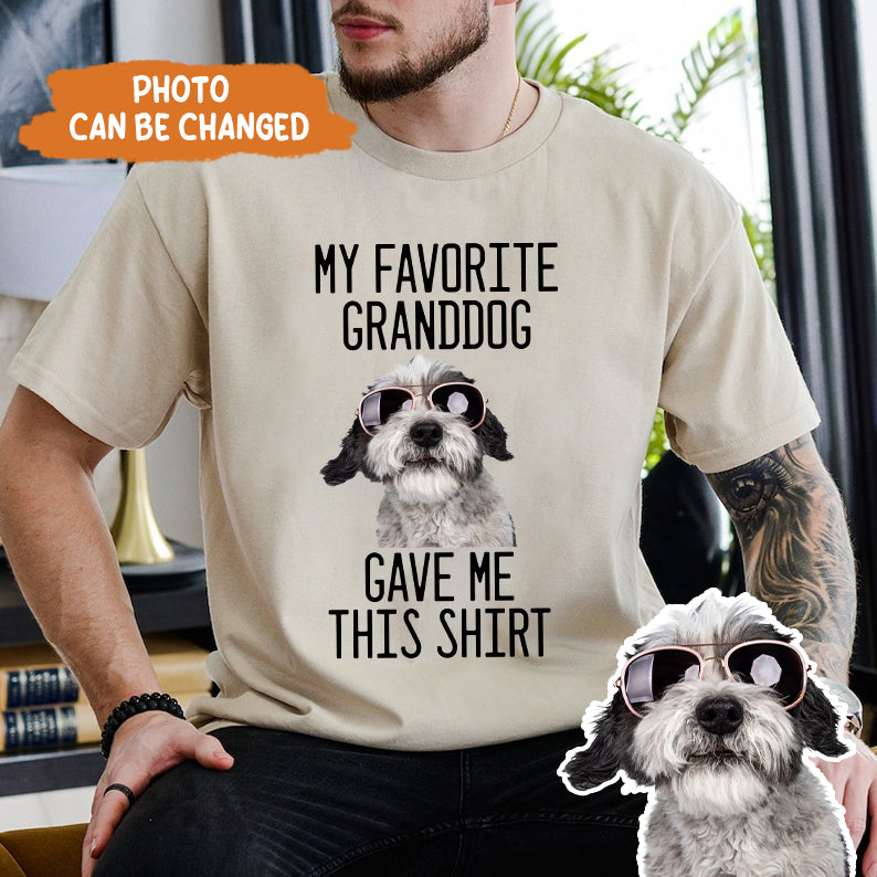 Petthouse | Custom My Favorite Granddog Dog Dad Shirt, Father's Day Gift, Best Dog Grandma Tee