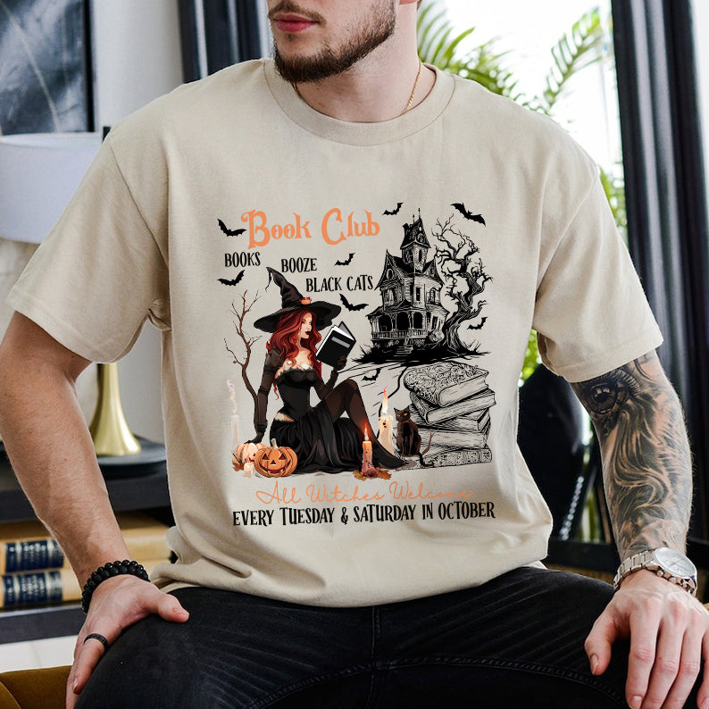 Petthouse | Book Club Shirt, Bookish Halloween Shirt, Spooky Reader Shirt, Book Lover, Witches Shirt