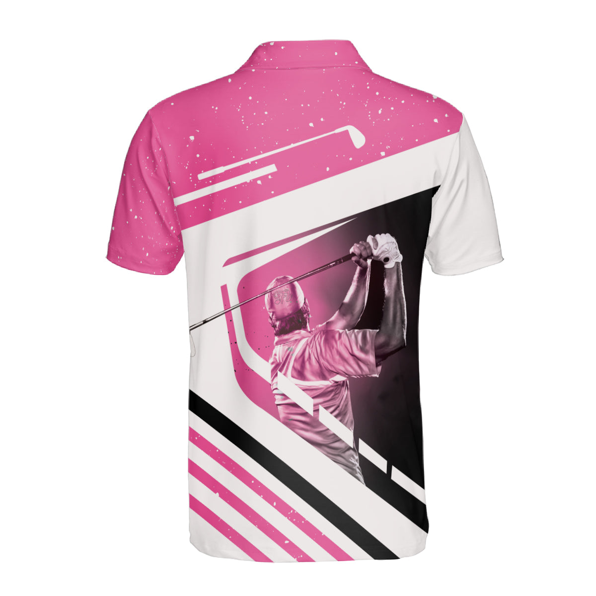 Petthouse | Pink Golf Polo Shirt Golf Man Sport Polo Golfer Polo Shirts Gift For Golf Players Athletes Gifts