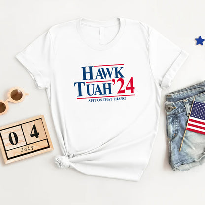 Petthouse | Hawk Tuah '24 Shirt, Hawk Tuah 2024 Spit On That Thang Shirt, Viral Funny, Humor Gift