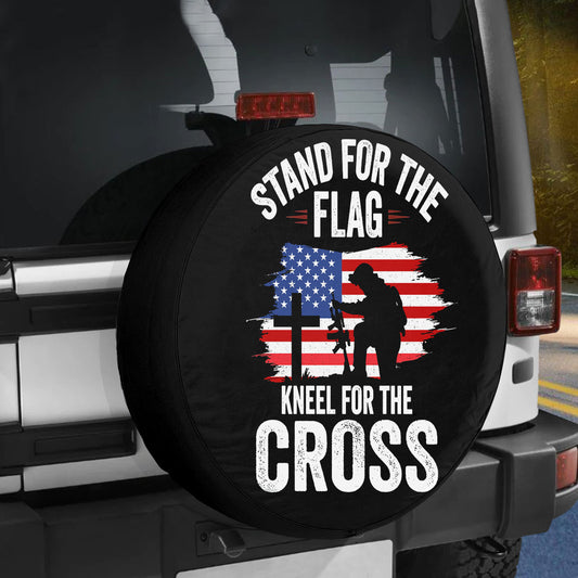 Petthouse | American Veteran Tire Protector Us Independence Day Camper Spare Tire Cover Gifts For Usa