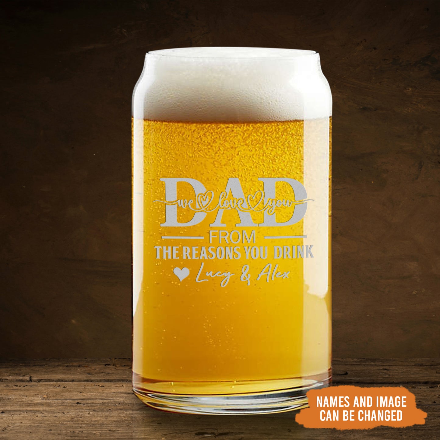 Petthouse | Custom Photo  To Dad From The Reasons You Drink Whiskey Glasses, Father's Day Gift