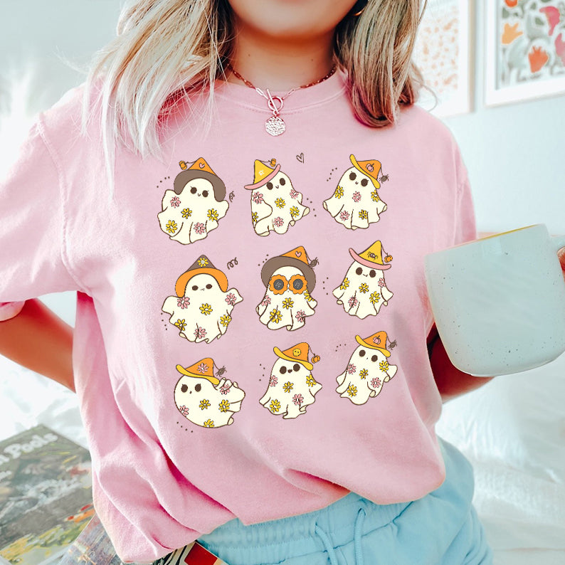 Petthouse | Boo Crew Ghost Halloween Ghost Shirt, Cute Boo Shirt, Halloween Ghost, Halloween Shirt