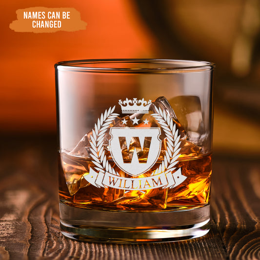 Petthouse | Personalized Whiskey Glass, Birthday Gift, Retirement Gifts For Men, Cocktail Glass