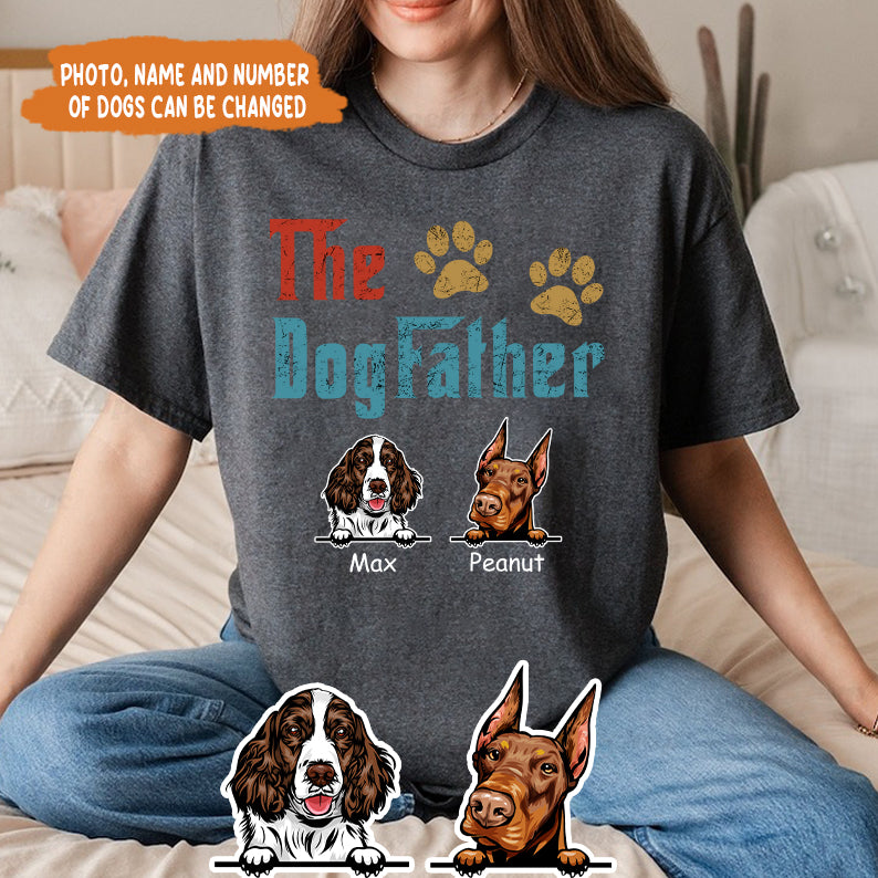 Petthouse | Custom Dog The Dog Father Shirt, Dog Dad Lovers Gift, Father's Day