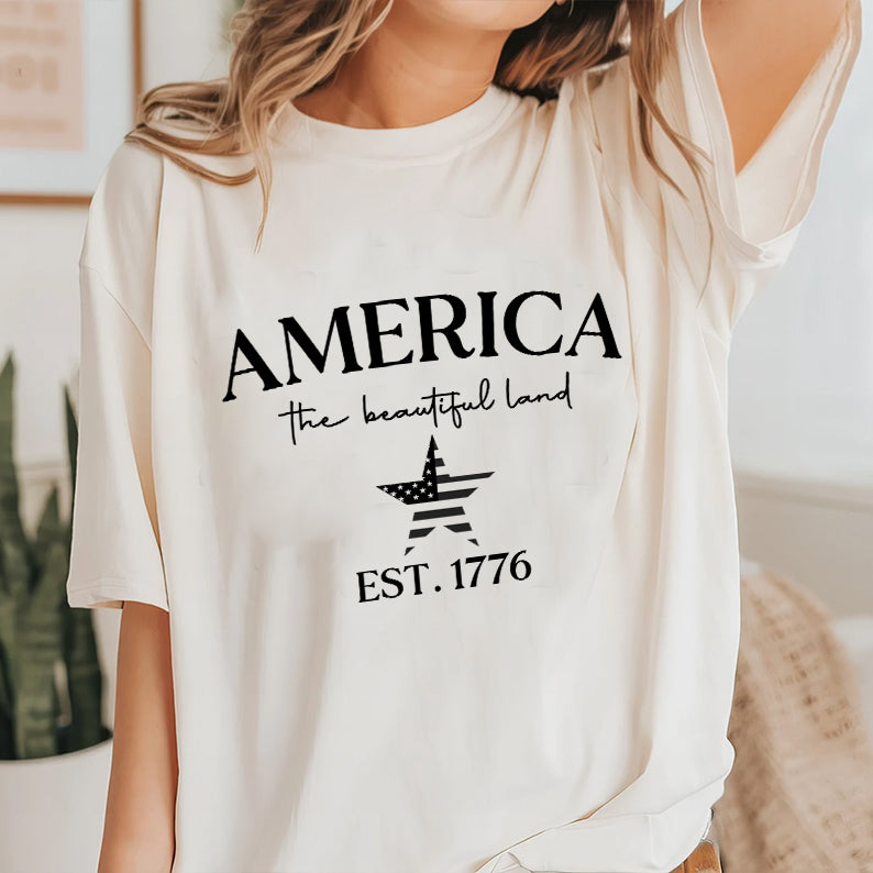 Petthouse | Independence Day Shirt, America The Beautiful Shirt, American 1776 Shirt, 4th Of July Shirt