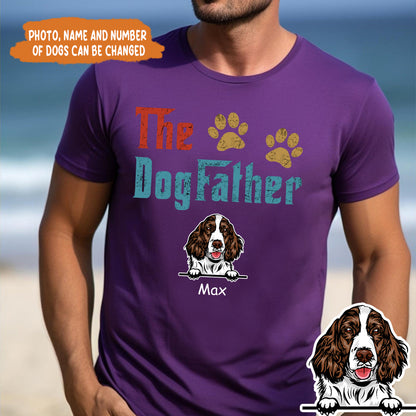 Petthouse | Custom Dog The Dog Father Shirt, Dog Dad Lovers Gift, Father's Day