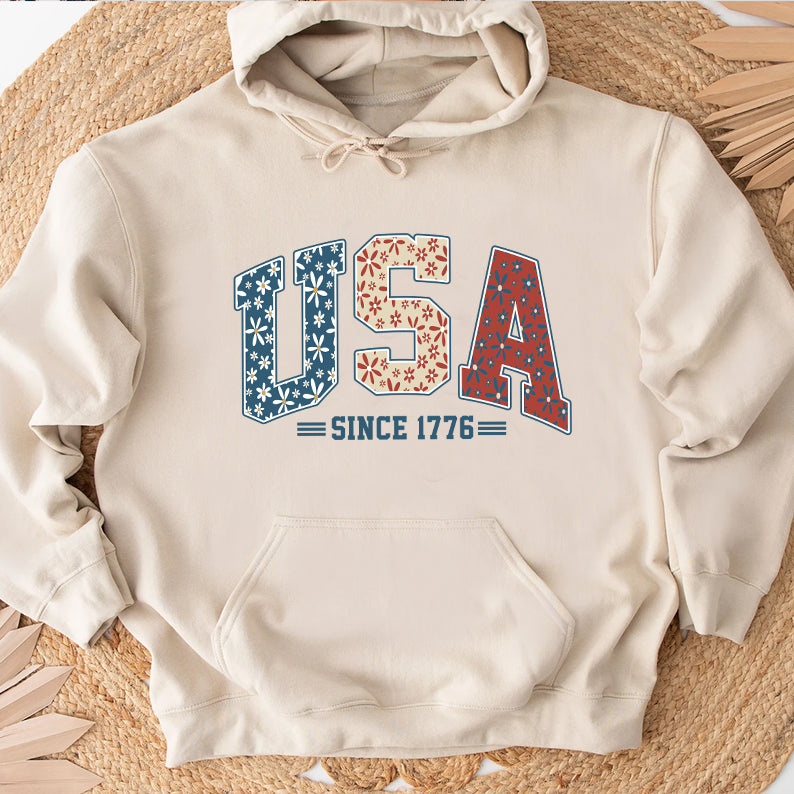 Petthouse | Usa Retro America Shirt, 4th Of July Patriotic Independence Day Shirt, Usa Since 1776 Shirt